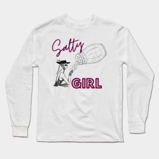 Salty girl sophisticated Long Sleeve T-Shirt